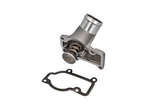 Wasserthermostat mit Thermostateinsatz 160F Niedertemperatur Porsche 986 Boxster / 996 / 987 Boxster / 997 - 99610612553, 99610601359, 99610601361, 99610612554, 99610612153, 99610612155, 99610632650, 99610632651, 99610612552, 99610601360