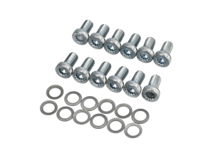Kit di bulloni e rondelle per cerniere della porta. Porsche 911/912 65-71 - 90007508502, 99952310202, 9995231020B, N0147074