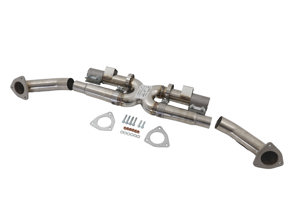 Silenziatore centrale di scarico Bypass X-Pipe. Porsche 991 (911)Carrera 2012>> - 99111133105, 99111133106, 99111133107, 99111133504, 99111133505, 99111133506, 99111133507, 99111133701, 99111133702, 99111133703
