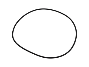 Dichtung des Getriebegehäusedeckels. Porsche 911 / 912 / 930 / 924 / 944 / 914 - 113301185A, 783.250
