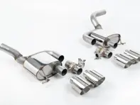 Silenciadores traseros Milltek Sports Escape con válvulas y embellecedores de escape GT-115 pulidos. Porsche Macan 95B MK2 GTS y Turbo. - 95B253601DY, 95B253600CY, 95B253612MY, 95B253611MY, 95B253600DY, 95B253601EY - SSXPO176