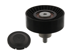 Poulie folle pour courroie auxiliaire, avec boulon. Porsche 958 Cayenne - 36057, 95810211900
