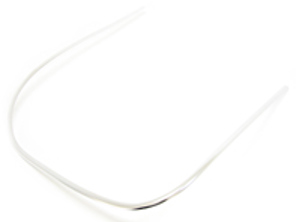 Modanatura del vetro del lunotto posteriore, cromata. Porsche 356 B-T6 / 356 C - 64454591206, 64454591106