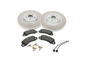 Vordere Bremsscheiben Ø: 350 mm & Bremsbeläge. Porsche 95B.2 / 95B.3 Macan / S ab 2019>> - 95B615301AB, 95B615302AB - PFL39525, PFR39526