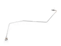 Conduite de pression du turbocompresseur, cylindres 4-6. Porsche 997.1 Turbo / 997.2 GT2 RS - 99710722078, 99710722075