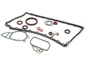 Pakkingset onderzijde motor. Porsche 924S / 944 / 944S / 944T - 94410090108, 94410090103