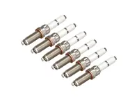 Bougies d'allumage (lot de 6), double iridium. Porsche 992 Turbo / Macan 95B.2 / Cayenne E3 / Panamera 971 / Panamera 976 - 9A790560150
