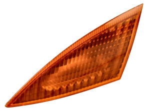 Insert phare Ambre SANS RONDELLE. Porsche 986 / 996 - 99663103500, 99663103600, 99663103502, 99663103602