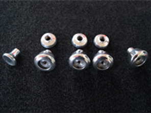 Botones interruptor aluminio (Juego de 5) Porsche 911 1965-73 - 91161820030, 130