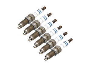 Bougies d'allumage (LOT DE 6). Porsche Cayenne V6 3.2 - 95517021990, 955.170.219.90