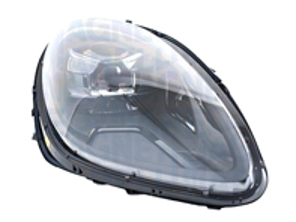 Phare à matrice LED noire, LHD Cars. Porsche 95B Macan avec PDLS - 711451000477, 711451000478, 95B941079AS, 95B941080AS, 95B941080P, 95B941079P