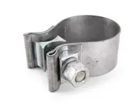 Collier de serrage pour tube d'échappement en U. Porsche 986 Boxster - 99611120900, 1621401500