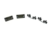 Staffe di montaggio per spallacci da 3" cinture da corsa. Porsche 914-6 GT - 91480345511, 91480345611 - TK Z 21