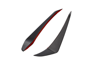 Paraurti anteriore set canard. Porsche 991.1 turbo