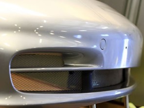 Kit griglia in rete metallica per paraurti anteriore Rennline. Porsche 996.1 - E123.135, E123135
