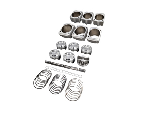 Jeu de pistons moteur forgés en aluminium. Porsche 964 / 993 3.6ltr à 4.0ltr (Ø100 à Ø102.7) Big Bore - P1833