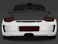 Paraurti posteriore look GT3/RS. Porsche 911 (997) 2008-12 C4 / C4S - HSK267, ZB125, ZB125