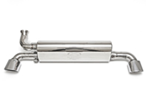 Silencieux d'échappement / Silencieux Boîte arrière 1in 2out. Porsche 964 Carrera - 96422096402, 96411104504, 96411104502
