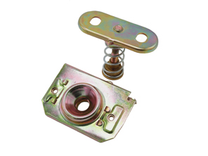 Rear lid complete lock assembly. Porsche 911 1965-89 - 93051205999, 93051205200, 90151205200, 90151205200 - OBP11.1.127, OBP111127