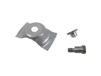 Kofferbakscharnier met bout. Porsche 914 - 91450103010, 91450103010GRV - P312, PP312
