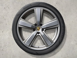 22' Cayenne  Exclusive Design Sport alloy wheels and summer tyres Original Porsche - 9Y0044663Q