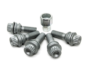Kit de boulons de roue de verrouillage. Porsche Cayenne 955 - 95536105701