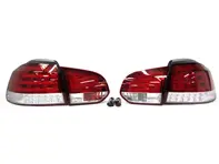 Indicatori di direzione posteriori a LED completamente fumè OPTIK FIBER LOOK VW GOLF MK6 (COPPIA) - 2215991, 0002215991
