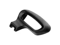 Manija de ajuste del deslizador del asiento - Plástico negro mate. Porsche 986 Boxster 1997-2004 / 996 Carrera / Turbo / GT2 / GT3 1998-2005 - 99652161700, 99652161800, 99652161701, 99652161801