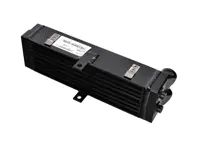Voorste radiateur oliekoeler motor. Porsche 944 S2 / 968 - 31058, 94420730900, 176140N, 94420730904