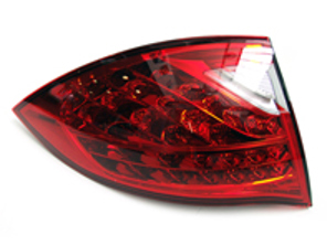 Indicatore posteriore, esterno. Porsche 958 Caienna >>2014 - 44179, 44180, 95863109504, 95863109502, 95863109501, 95863109604, 95863109601, 95863109602, 958945096