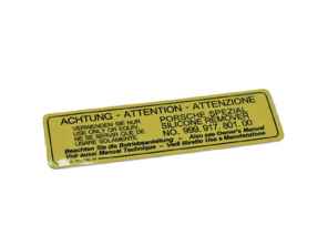 Adesivo Liquido lavavetri. Porsche 928 - 92870115303 - PAKWW