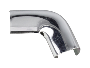 Zierleisten-Eckverbinder, Chrom. Porsche 914 - 91454121711, 91454121710