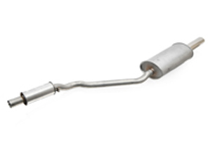 Exhaust rear silencer. Porsche 924