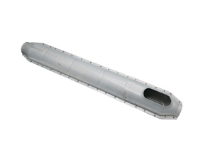 Tube chauffant intérieur bas de caisse gauche/droit pour Porsche 911/912, 1965 - 68 - 91150340000 - ECK8159, HOT11.1.103, HOT111103