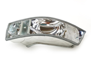 Fanale posteriore con catadiottri interni cromati. Porsche 911 1968-83 - 90163194100, 90163194200