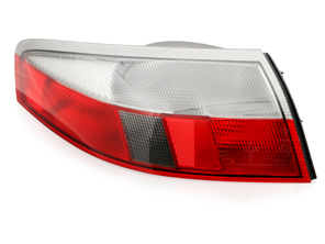 Bloc clignotant arrière, Clair / Rouge. Porsche 996 - 99663148500, 99763148600, 99663148602, 99663148502