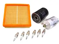 Service Wartungskit für Porsche 911 1984-89 3.2L - Kleines Kit Öl, Luftfilter, Zündkerzen, + mehr - 91110095602, 93010776403, 92811025307, 93011039300, 90012311830, 99917015790, 00004400204
