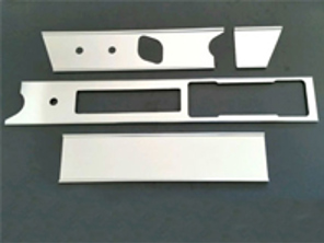 Set finiture cruscotto in alluminio. Porsche 911/912 1969-1973 Auto con guida a destra - DA51