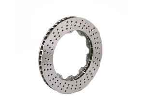 Front brake disc rotor, drilled. Brembo GT 380x32mm