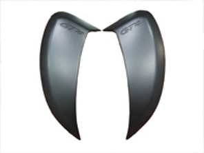 Prises d'air latérales / conduits look GT4. Porsche 981 Cayman - 98150456781, 98150456881, PS98171A - ER-AF218-ABS, GT4