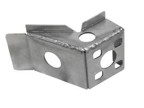 Soporte de bisagra de puerta superior e inferior. Porsche 356C - 64450123100, 64450123200 - PP104DBL, P104DBL, PP104DBR, P104DBR