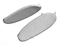 Rennline side intake protection grilles. Porsche 991 turbo / turbo S