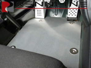 Rennline Track Mat Full Race. Driver Side. Porsche 987 Boxster / Cayman / 997 / 997 Cup