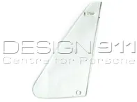 Vetro della finestra anteriore 1/4, trasparente. Porsche 911/912 65-73 TARGA - 90154250140, 90154250240
