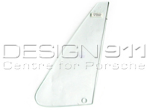 Vetro della finestra anteriore 1/4, trasparente. Porsche 911/912 65-73 TARGA - 90154250140, 90154250240