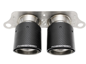 Embouts Deluxe Dual Style - Fibre de carbone. Porsche 991.2 GT3 / GT3 RS - 99111125395, 99111125380, 99111125791
