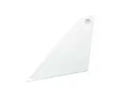 Vitre avant fixe 1/4, transparente. Porsche 911 Coupé 69-84 - 90154250127, 90154250227 - WSN1017, WSN1019