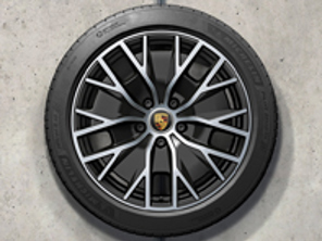 Cerchi in lega da 20' Taycan Turbo S Aero Design e pneumatici estivi originali Porsche - 9J1073650F