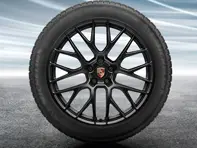 Llantas de aleación Macan RS Spyder de 20' y neumáticos de invierno Porsche original - 95B044631J, 95B044641J