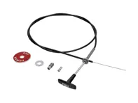 Rennline Remote Pull Cable Kit mit T-Griff. Porsche 911/964/993 - EL21, EL61
